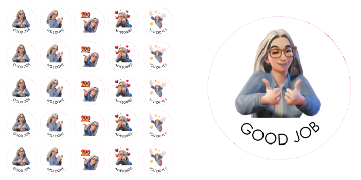 Personalised 30mm Avatars